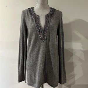 Tory Burch sweater with beautiful trim Size L